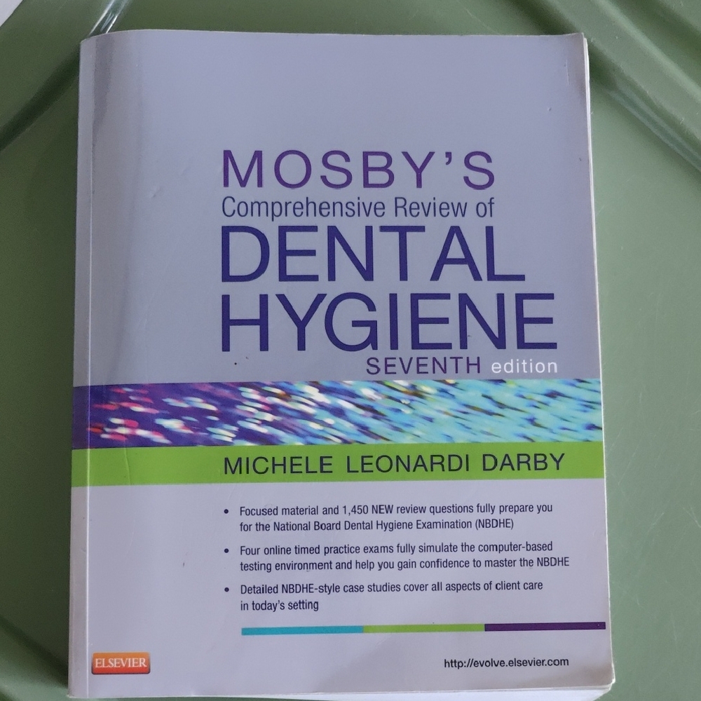 LN Mosby’s Comprehensive Review of Dental Hygiene — Purple & White Cover